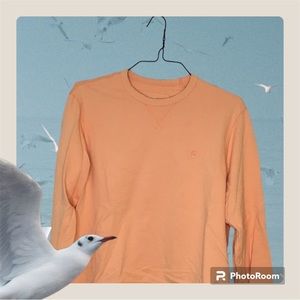 Izod Men’s Saltwater Collection Sweatshirt - Size Large - Cantaloupe - EUC